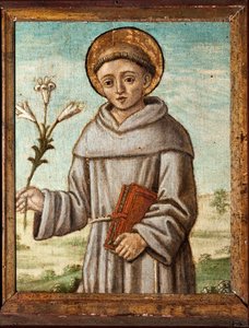 Sankt Antonius av Padua (målning av Venetian School