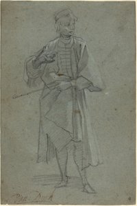 Figur av en man [recto]