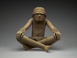 Bollspelare, 600-900 AD (keramik) av Veracruz Veracruz