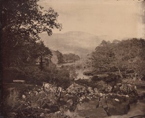 Utsikt från gräsmattan, Dennicanniby, 1870-talet.