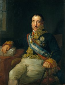 Porträtt av markisen av Labrador, spansk ambassadör vid Wienkongressen 1815