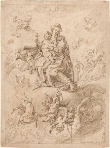 Rosenkransens Madonna av Vicente Salvador Gómez