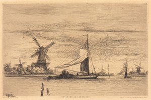 Dordrechts omgivningar av Vicomte Ludovic Lepic