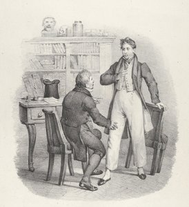 Kille. VIII: Hur doktorn! Vad, doktor, 1824. av Victor Adam