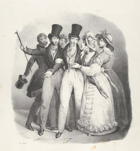 Kille. VII: Vem kommer att göra anspråk på mig Vem kommer att göra anspråk på mig, 1824. av Victor Adam