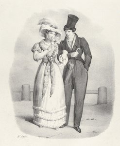 Kille. V: Hon är en ärlig kvinna Hon är en ärlig kvinna, 1824. av Victor Adam