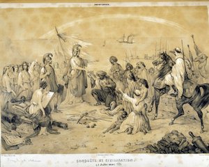 Conquete and Civilization: Allegory of Colonialism - av Adam