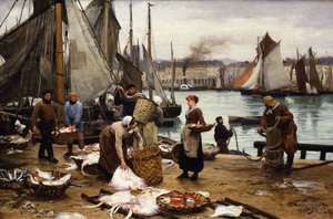 Lossa fångsten, 1881 av Victor Gabriel Gilbert
