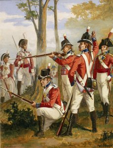 Royal Marines Uniforms 1790-1807, ca 1924 (wc på papper)