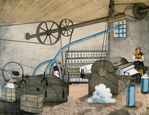 Mekanisk spinning. Frankrike