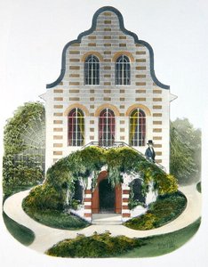 Ett holländskt hus, illustration från 