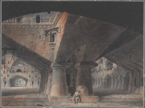 Man sittande i fängelse av Victor Jean Nicolle