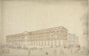Louvrens kolonnad av Victor Jean Nicolle