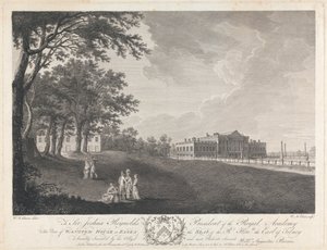 Wanstead House i Essex av Victor Marie Picot