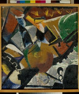 ""Komposition"" Peinture de Viktor Palmov (1888-1929) - 1921 - Olja på duk - Ryska statens museum, St Petersburg