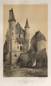 Pittoresk arkitektur eller monument från 1400-talet. Och XVI. Århundraden: Slott i Frankrike från XV och XVI århundraden: Pl. 82, Len Sart-l