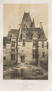 ...pl. 97, Chateau de Baumais Calvados, 1860. av Victor Petit