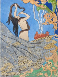 Illustration till Salammbô av Gustave Flaubert, 1893.