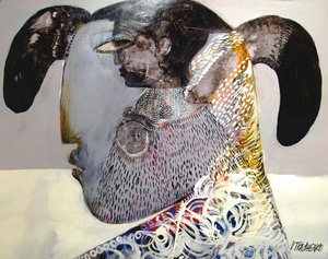 Den gåtfulla ramfiguren av Victor Tkachenko