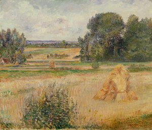 Landskap, Eragny (olja på duk)