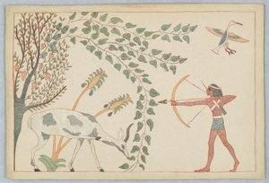 Rådjuret och vinrankan, Illustration till Aesops fabler