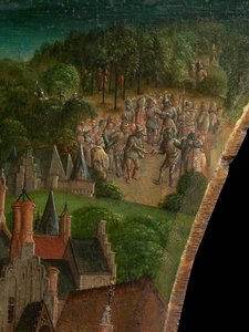 Titus erövring av Jerusalem (predella)