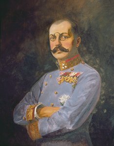 General ärkehertig Franz Salvator av Österrike, ca 1916 (olja på duk)