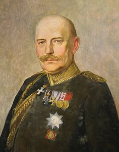 General Helmuth Von Moltke The Younger, c.1916 (olja på duk)
