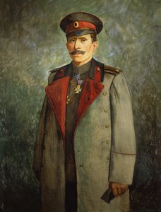 General Jekon, stabschef för den bulgariska armén, ca 1916 (olja på duk)