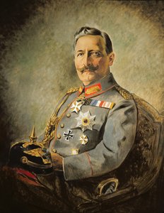 Wilhelm II, tysk kejsare, ca 1916 (olja på duk)