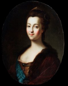 Porträtt av kejsarinnan Katarina II, 1700-talet
