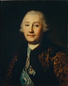 Porträtt av greve Grigory Grigoryevich Orlov 1734-1783