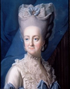Danska: Porträtt av drottning Juliane Marie