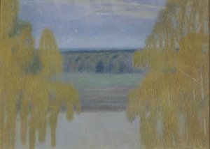 Hösten, 1905 av Viktor Elpidiforovich Borisov Musatov