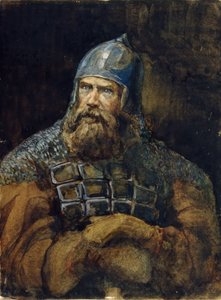 En riddare av Viktor Mikhaylovich Vasnetsov
