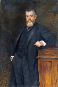 Utbildningsminister Dr. Gustav Marchet av Viktor Stauffer