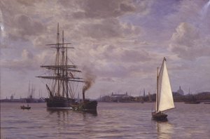 Köpenhamn rhed av Vilhelm Arnesen
