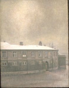 En flygel av Christiansborgs slott av Vilhelm Hammershøi
