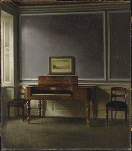 Det gamla pianot. Strandgade 30 (Det gamla pianot. Strandgade 30) av Vilhelm Hammershoi