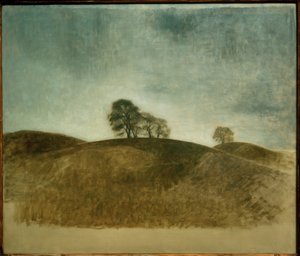 Dunkebakke, Frederiksvaerk av Vilhelm Hammershoi