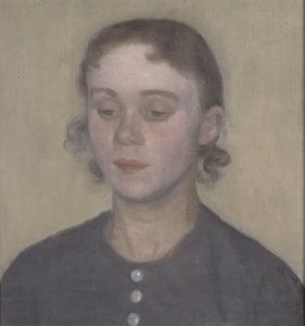 Konstnärens fru, Ida Hammershøi, född Ilsted