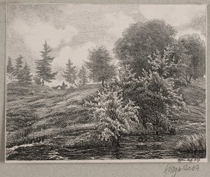 Kullar vid en myr av Vilhelm Kyhn