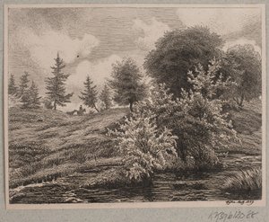 Kullar vid en myr av Vilhelm Kyhn