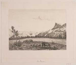 Bergsområde i Tyrolen av Vilhelm Kyhn