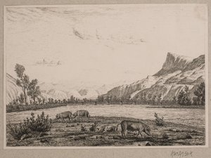 Bergsområde i Tyrolen av Vilhelm Kyhn