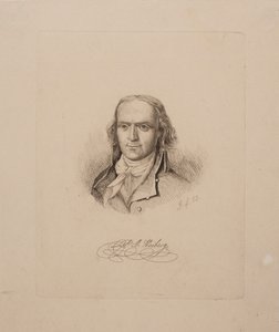Porträtt av P. A. Heiberg