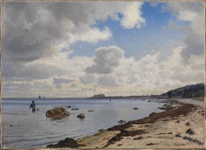 Själlands nordkust med utsikt över Kronborg