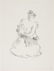 Kvinna och barn av Vilhelm Lundstrøm