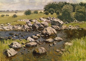 Landskap med stenar, ca. 1910