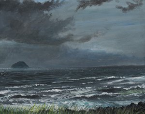 Approaching Storm, 2007, (Akryl på canvasskiva) av Vincent Alexander Booth